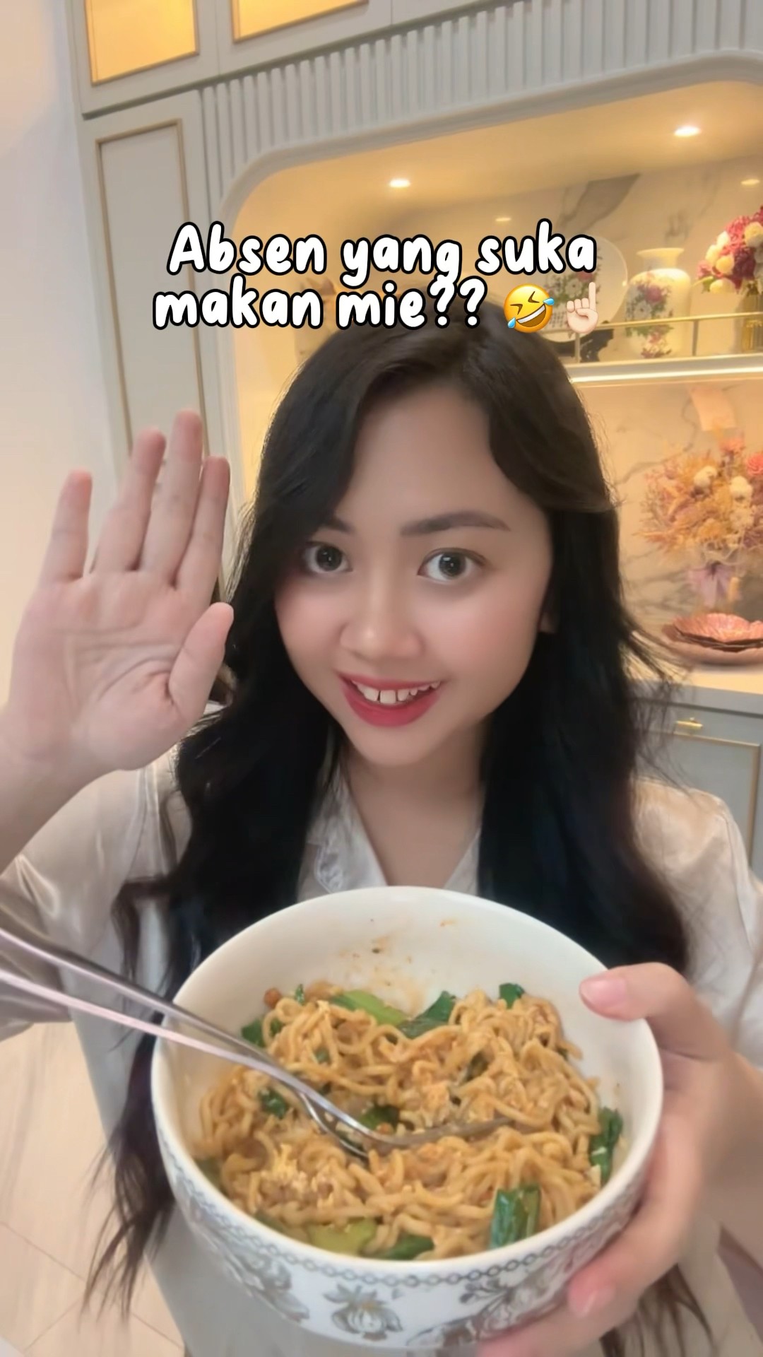 SIAPA YANG SUKA MAKAN MIE?? ?☝? | Klara Tania #shorts