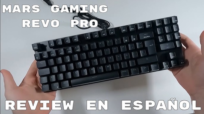 Clavier Gamer mécanique (Outemu Brown Switch) Mars Gaming MKUltra RGB (Blanc )