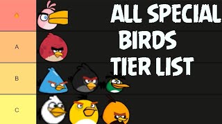 All Birds Tier List | Angry Birds Power Trouble