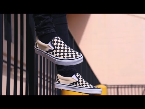 Vans Checkered Slip-On Review +On Feet - Youtube