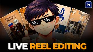 Live Reel Editing for My Client | Step by Step Viral Reels Editing | Premiere Pro Editing Tutorial