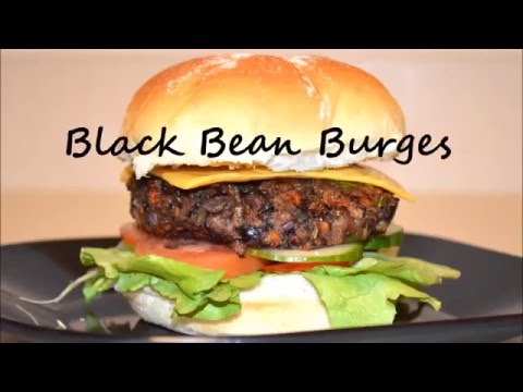 How to Make Black Bean Veggie Burgers