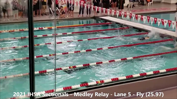 Stephanie Vogt 2021 - IHSA Sectionals Medley Relay...