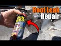 How To Fix A Roof Leak With Flex Seal | THE HANDYMAN |