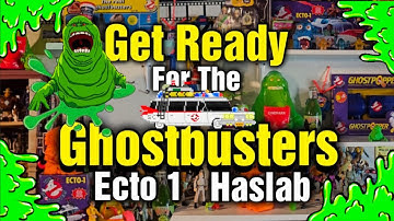 Setting up for Ghostbusters Ecto 1 Haslab Display 