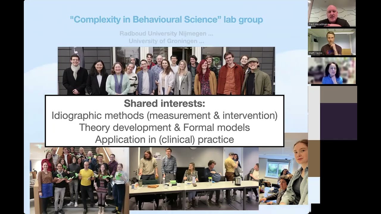 Idiographic Complexity Methods for Scientist Practitioners: From Latent to Collective Variables 