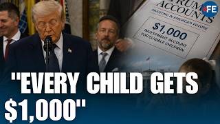Trump Unveils 'Trump Accounts' | $1,000 Child Investment Plan Announced | Economy Debate Begins