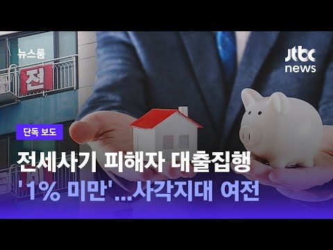 [단독] 전세사기 피해자 대출집행 &#39;1% 미만&#39;…사각지대 여전 / JTBC 뉴스룸