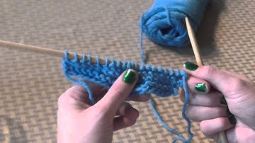 How to Knit for Beginners Part 3: Purl Stitch and Stockinette