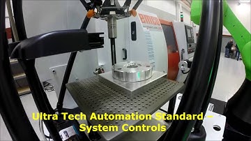 Collaborative Robot Cell Tending an EMCO HT 45