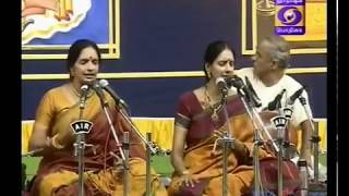 Ranjani Gayathri-01 Marivere-Anandabhairavi