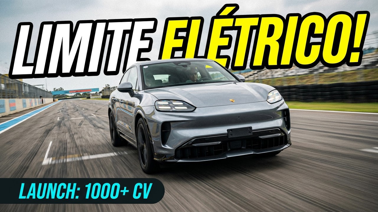 Novo Porsche Cayenne Eletrico no Limite! Acelerando no Autódromo Velocitta ⚡