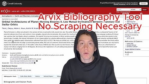 How I Built a Bibliography for arXiv in Under 5 Minutes – No Web Scraping Needed!