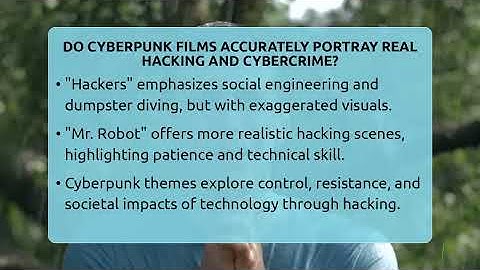 Do Cyberpunk Films Accurately Portray Real Hacking And Cybercrime? - The SciFi Reel