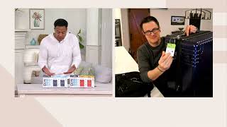 Retreev Set of 2 Smart Luggage Tags with QR Sticker Bundle on QVC