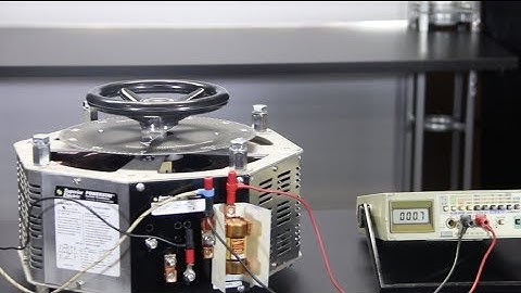 POWERSTAT ® Variable Transformer --One Transformer Many Voltages