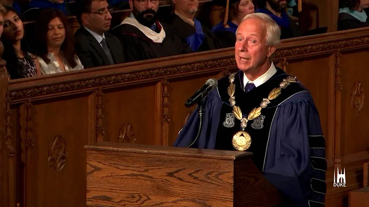 Convocation for Undergraduates: President Richard Brodhead's Address
