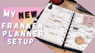 My Trial Franken Planner Setup in preparation for 2023