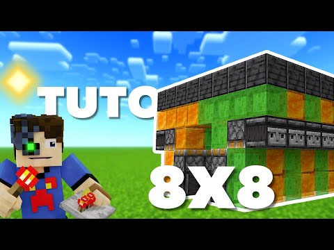 Tuto Minecraft: ASCENSEUR 8x8❗