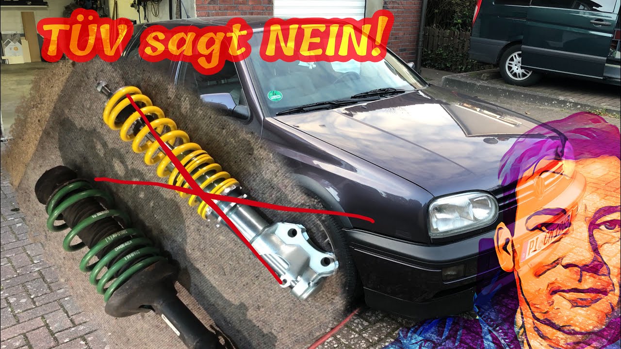 Golf VR6 - Federbeine zerlegen, neue Domlager und rein mit dem Glanz! | VLOG