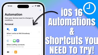 Next Level iOS 16 Automations & Shortcuts | Try These NOW! screenshot 5