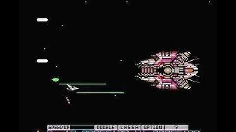 Nemesis - Gradius ENHANCED (MSX hack) - 165,700 pts.