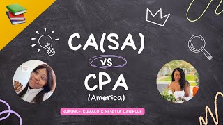 CA(SA) vs CPA (America) 🎓|| Which Accounting Is Better ? 🤔 || Salary, Board Exams, Competence etc.