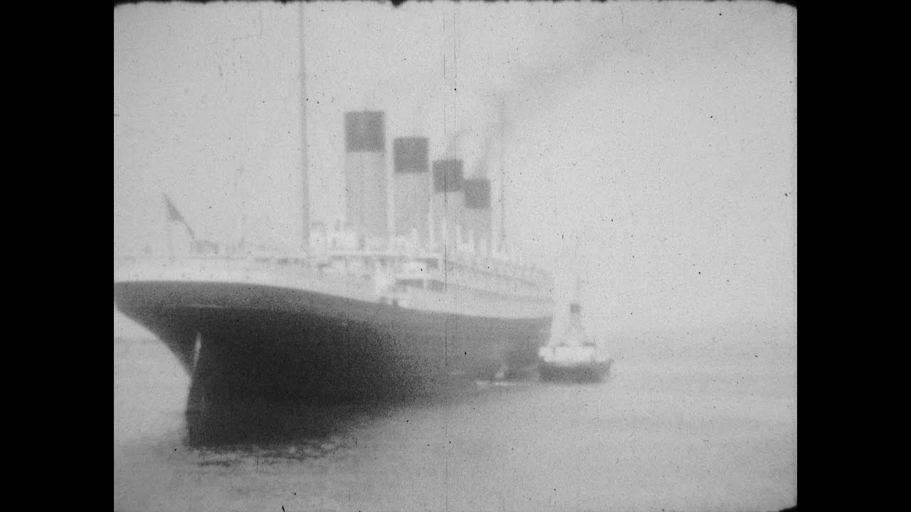 RMS Olympic at Cherbourg