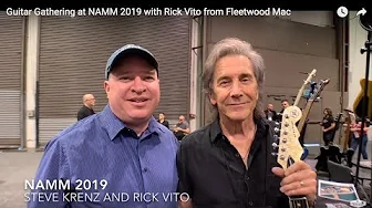 Guitar Gathering at NAMM 2019 with Rick Vito from Fleetwood Mac Guitar Gathering at NAMM 2019 with Rick Vito from Fleetwood Mac