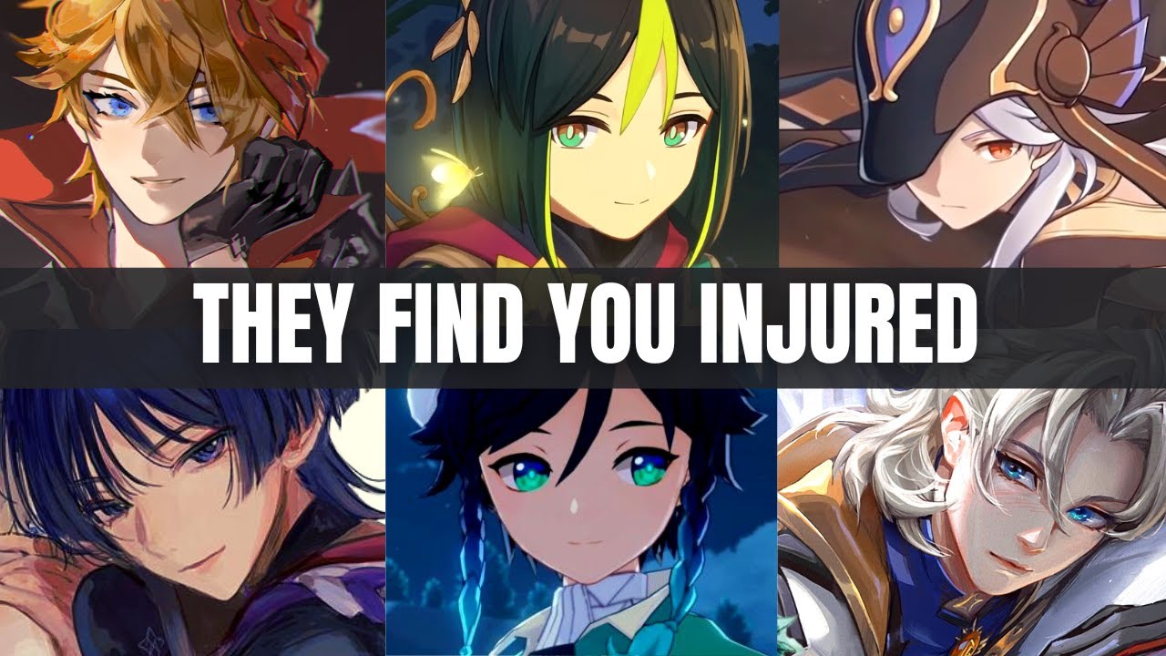 When they find you injured - genshin impact x listener asmr