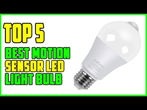 TOP 5 Best Motion Sensor LED Light Bulb 2023
