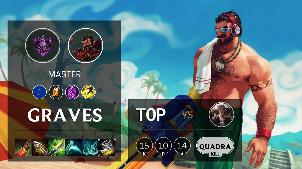 Graves Top vs Sett - EUW Master Patch 10.9