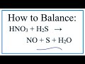 Balancing Chemical Equations Concepts