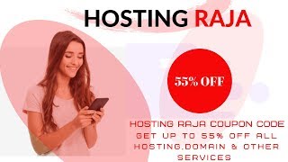 Hostingraja 55% Off All Hosting Raja Hosting,Domain Etc. Hosting Raja Coupon Code