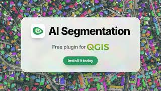 Automatic Building Extraction in QGIS with AI | AI Segmentation Plugin