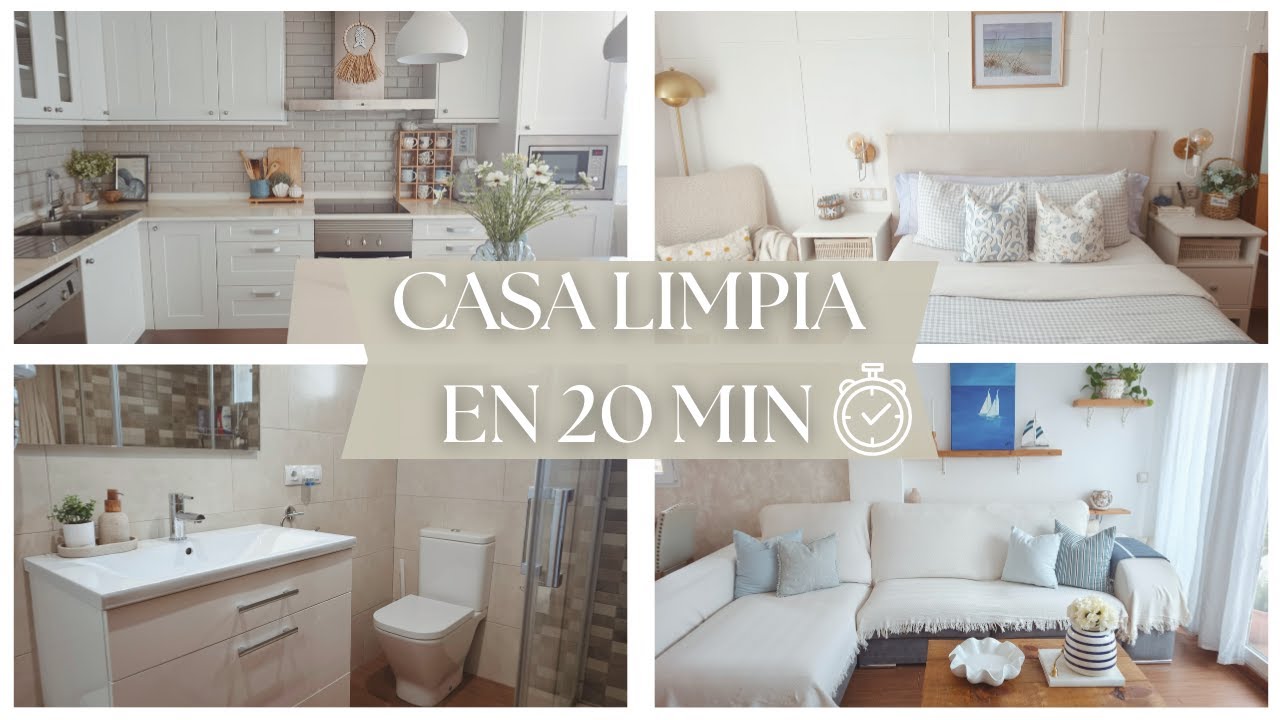 ✨ БЫСТРАЯ уборка дома ВСЕГО за 20 МИНУТЕжедневная рутина 🕒