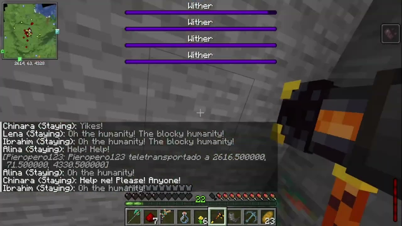 él realmente queria agregarle lore al server