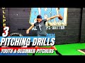 3 baseball pitching drills for youth and beginner pitchers