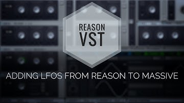 VST in Reason 9.5 - Adding New LFOs to NI Massive