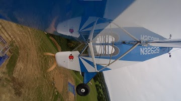 The final flight of my SIG 1:4 Clipped Wing Cub