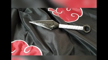 How to make an easy ninja Kunai from EVA foam