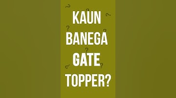 #3 Kaun Banega GATE Topper Series 🔥 | Engineering Maths | Question of the Day