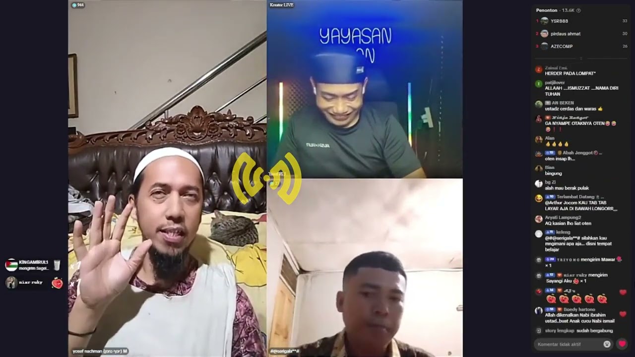 Pria Ini Bertanya tentang Kebenaran Kristen Kepada Ust. Yusuf PI