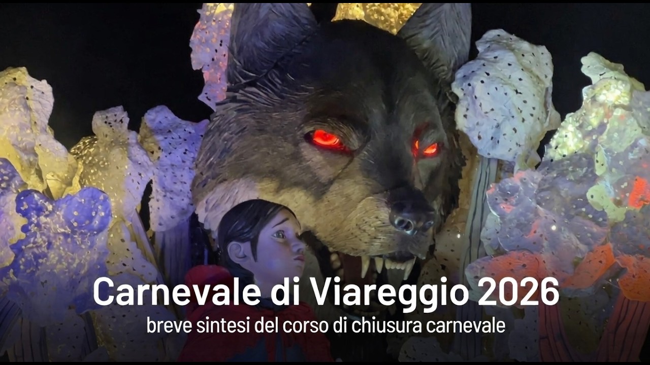 Carnevale di Viareggio 2026 – Ultimo Corso Mascherato | Sintesi