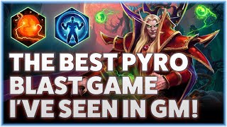 Kaelthas Pyroblast - THE BEST PYROBLAST GAME I'VE SEEN IN GM! - Grandmaster Storm League