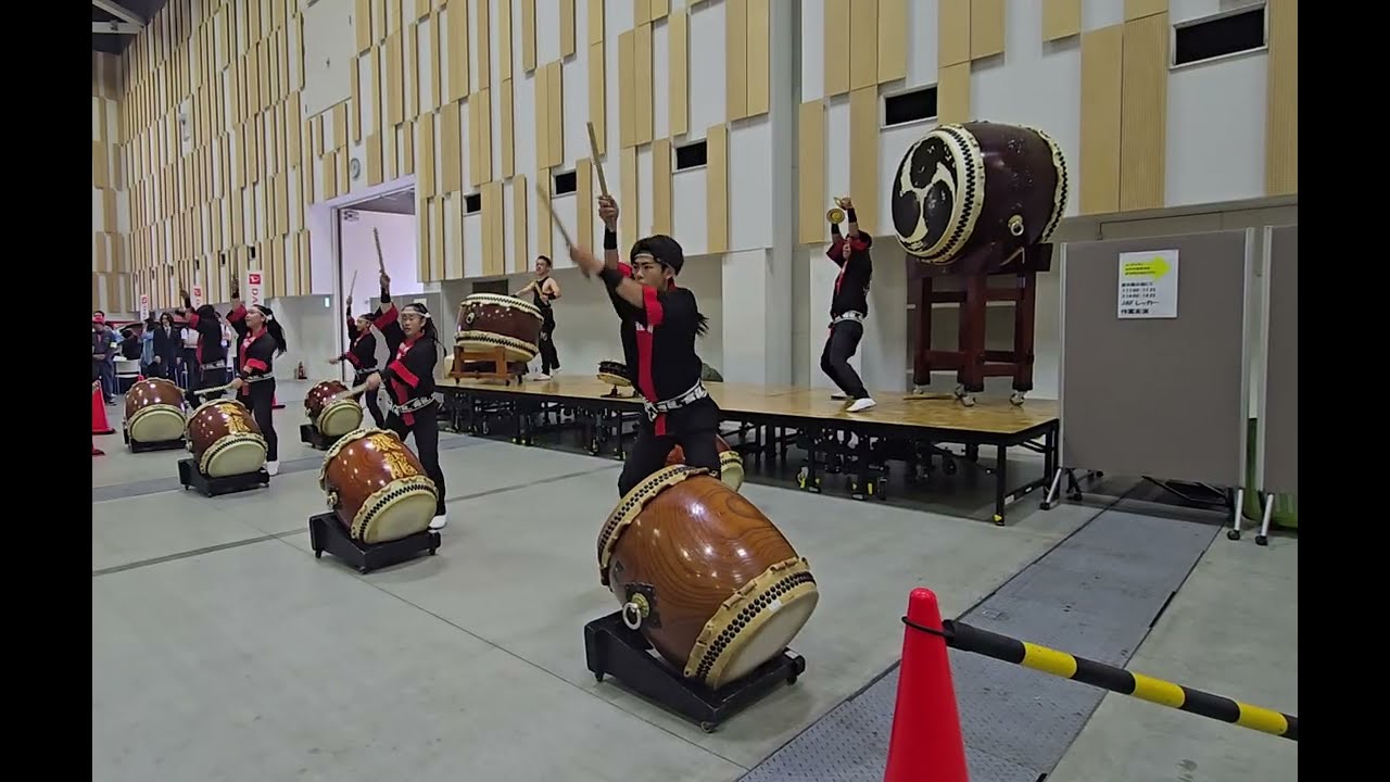 飛龍高等学校和太鼓部 中央メカモビリティショー 沼津プラザヴェルデ