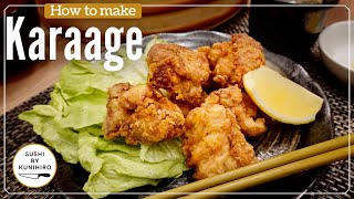 How to make delicious Karaage(Japanese Fried Chicken), step by step guide