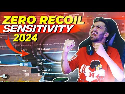 ZERO RECOIL SENSITIVITY SCOPE SETTING 2024 VERIFIED HACKER SENSI MAAJA MADI DSgamingkannada
