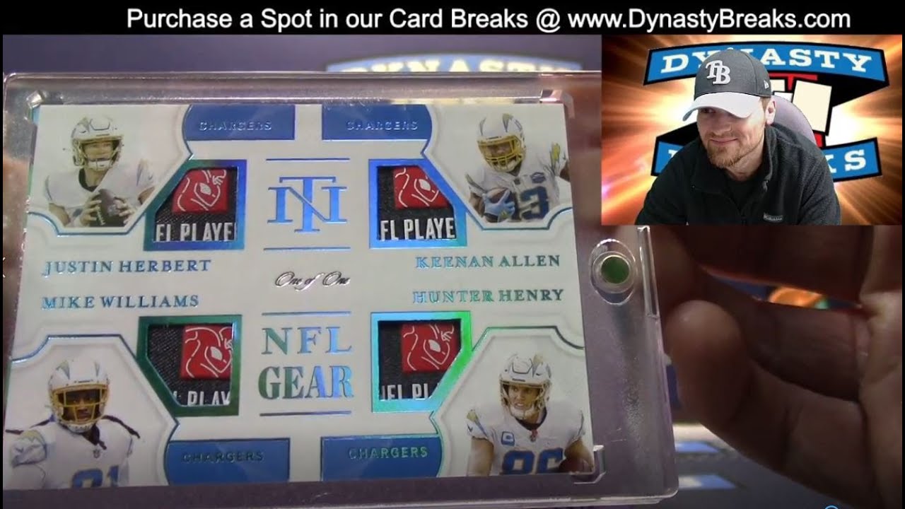 2020 National Treasures and Prizm Football Card 4 Box Mixer 2 Sports