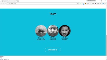PSD to HTML (Bangla) - Part 4 - Styling Team Section